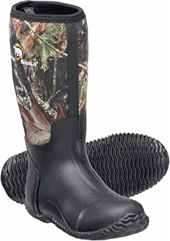 ArcticShield Waterproof Insulated Neoprene Rubber Boots | mountain hunting boots  insulated rubber boots  insulated hunting boots