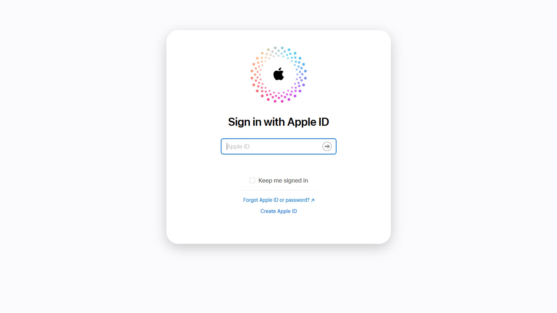 sign in with apple id instructions