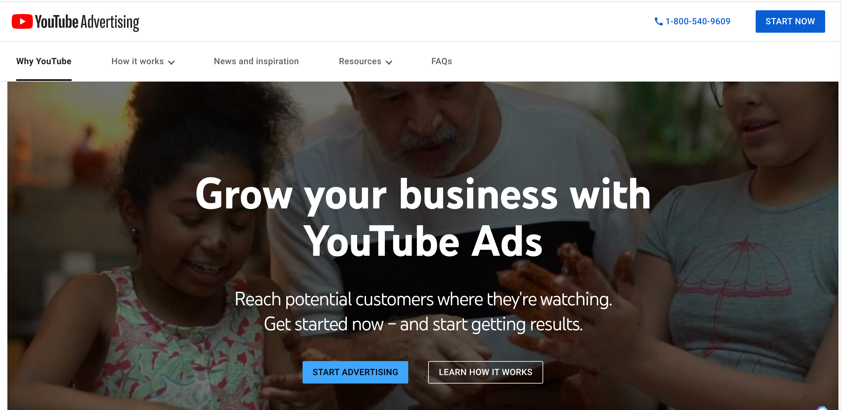 advertising a business with youtube ads - paid ads, small businesses