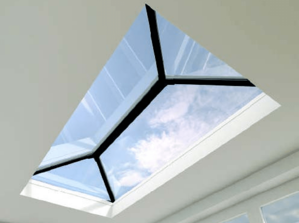 interior of a roof lantern
