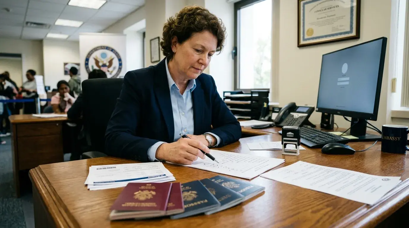 What Embassies Compare Across Family And Group Files Before Making A Decision