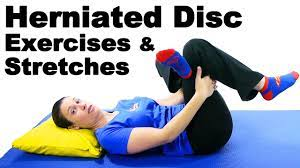 Herniated Disc Exercises & Stretches - Ask Doctor Jo - YouTube