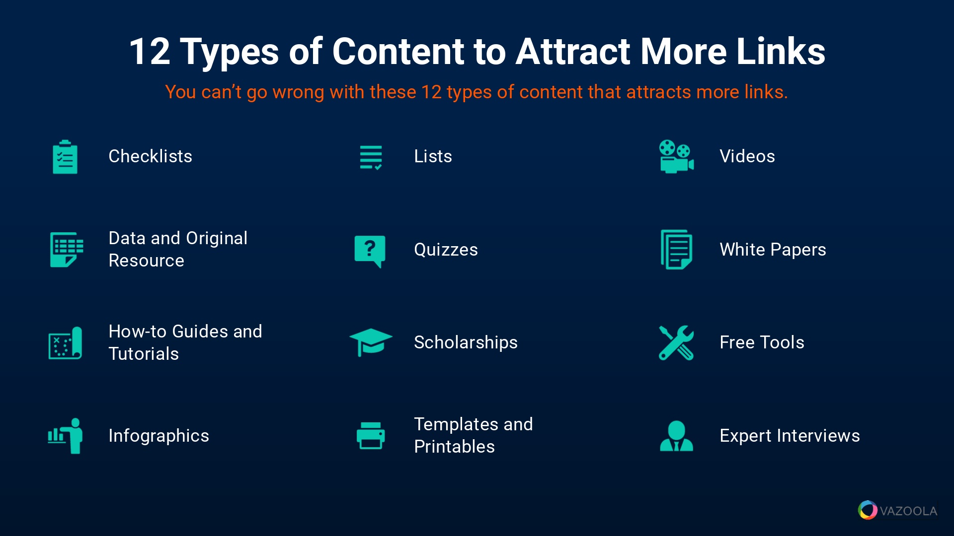 Ready to attract more links with original content you’ve created? Whether it’s a checklist, a video or an infographic, linkable content comes in a variety of forms. 