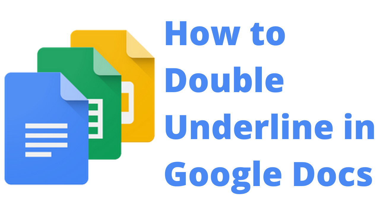 Is it possible to double underline in Google Docs?