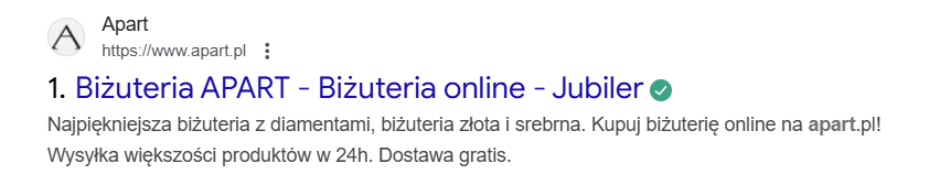 Apart: kupuj biżuterię online!