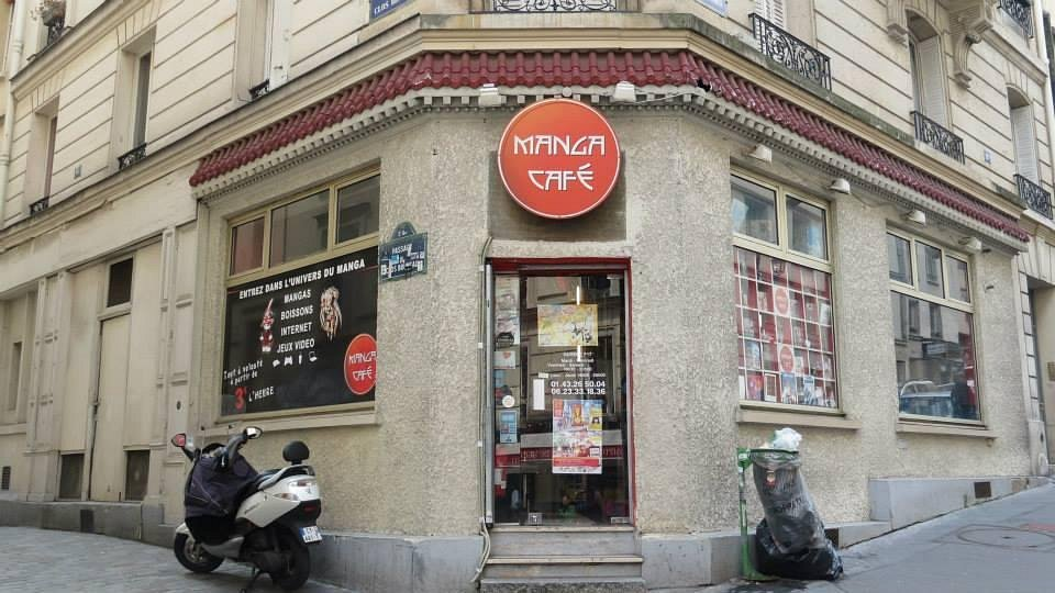 Manga café in Paris