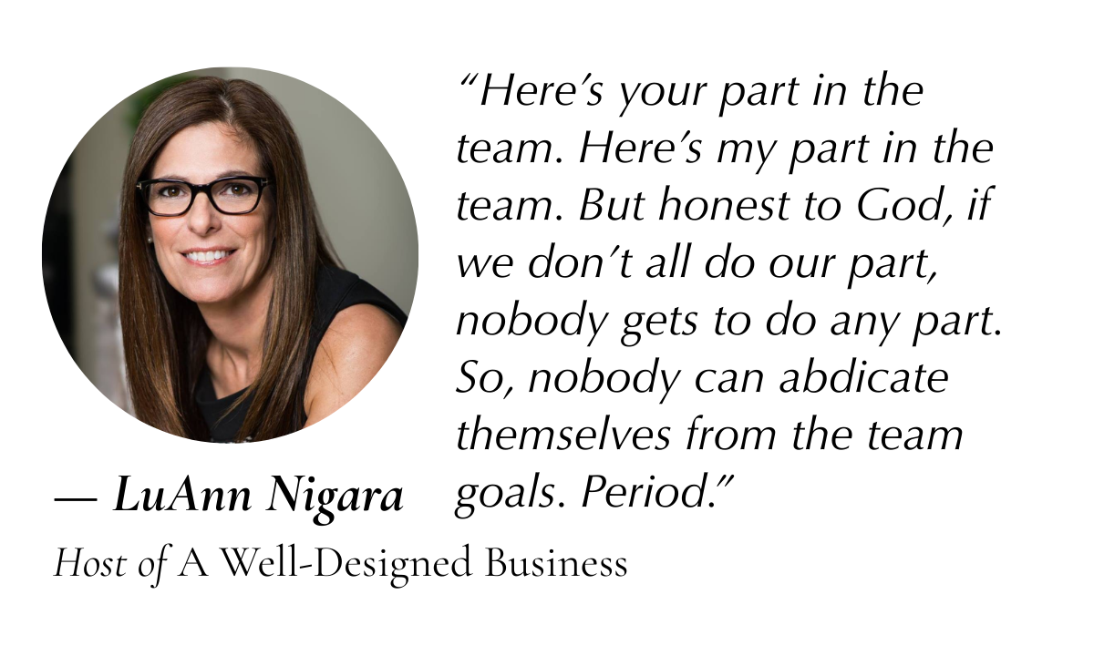LuAnn Nigara quote