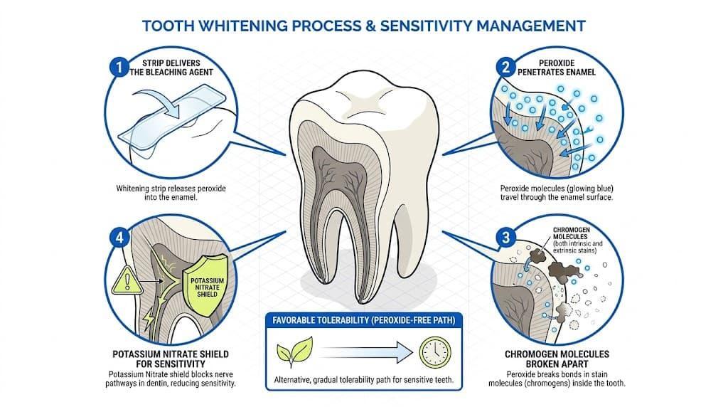 How Teeth Whitening Strips Actually Work (And What the Research Says)
