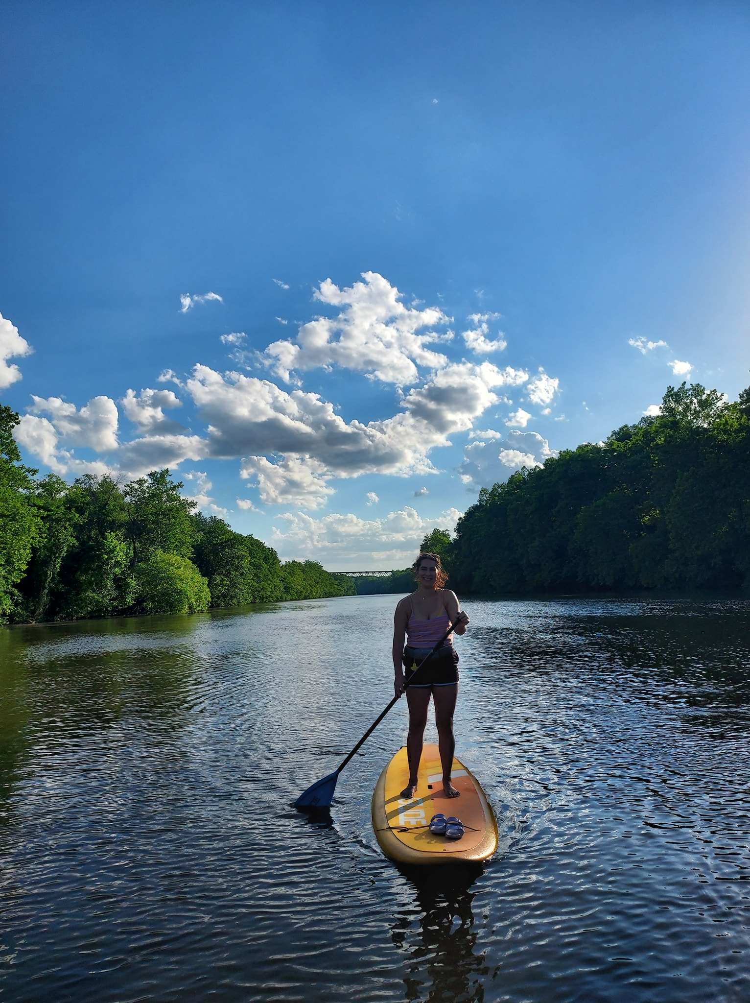 solid paddle board