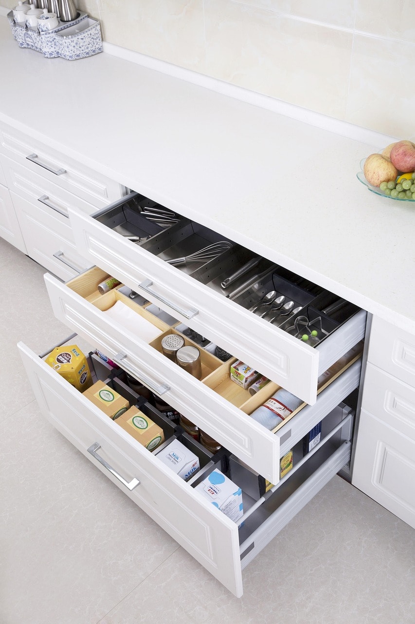 pull out storage space