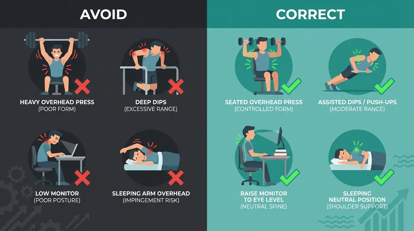Exercises And Activities To Avoid For Now