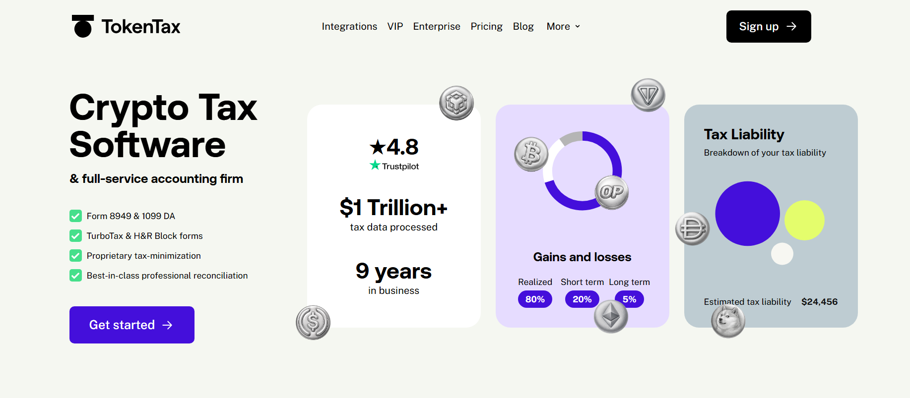 TokenTax - Best for Pro Services