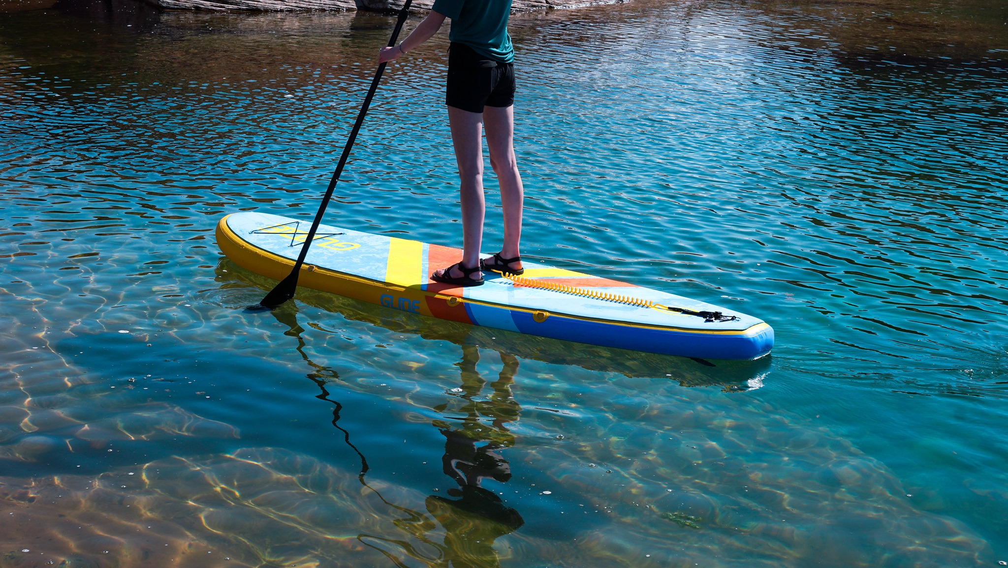 inflatable paddle board