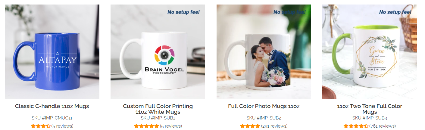 customized mugs for guests