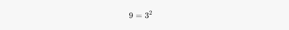 Prime Factorization of 9