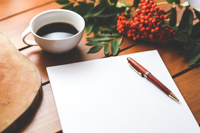 creare un blog, riassunto, foglio