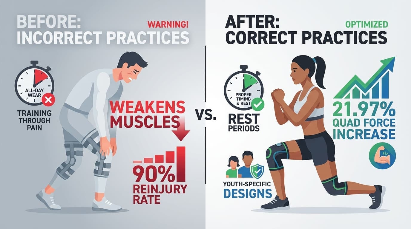 Most Common Knee Brace Mistakes to Avoid With Osgood-Schlatter