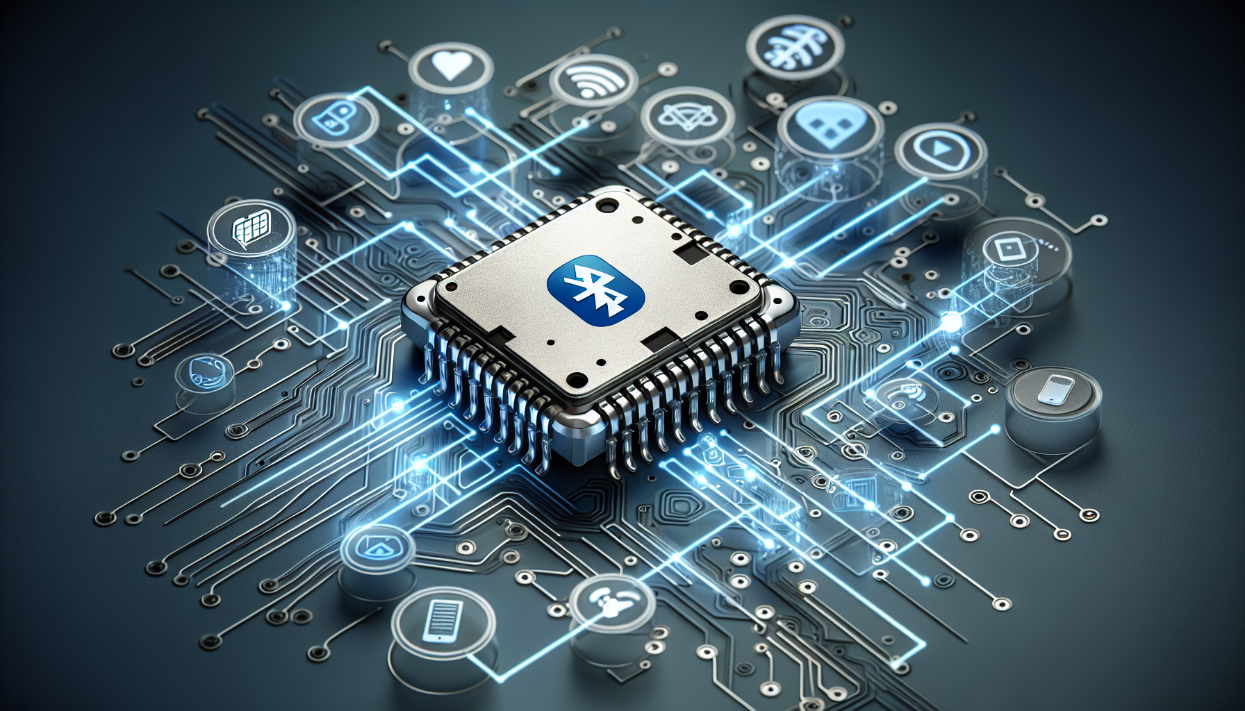 Bluetooth microcontroller module with integrated features