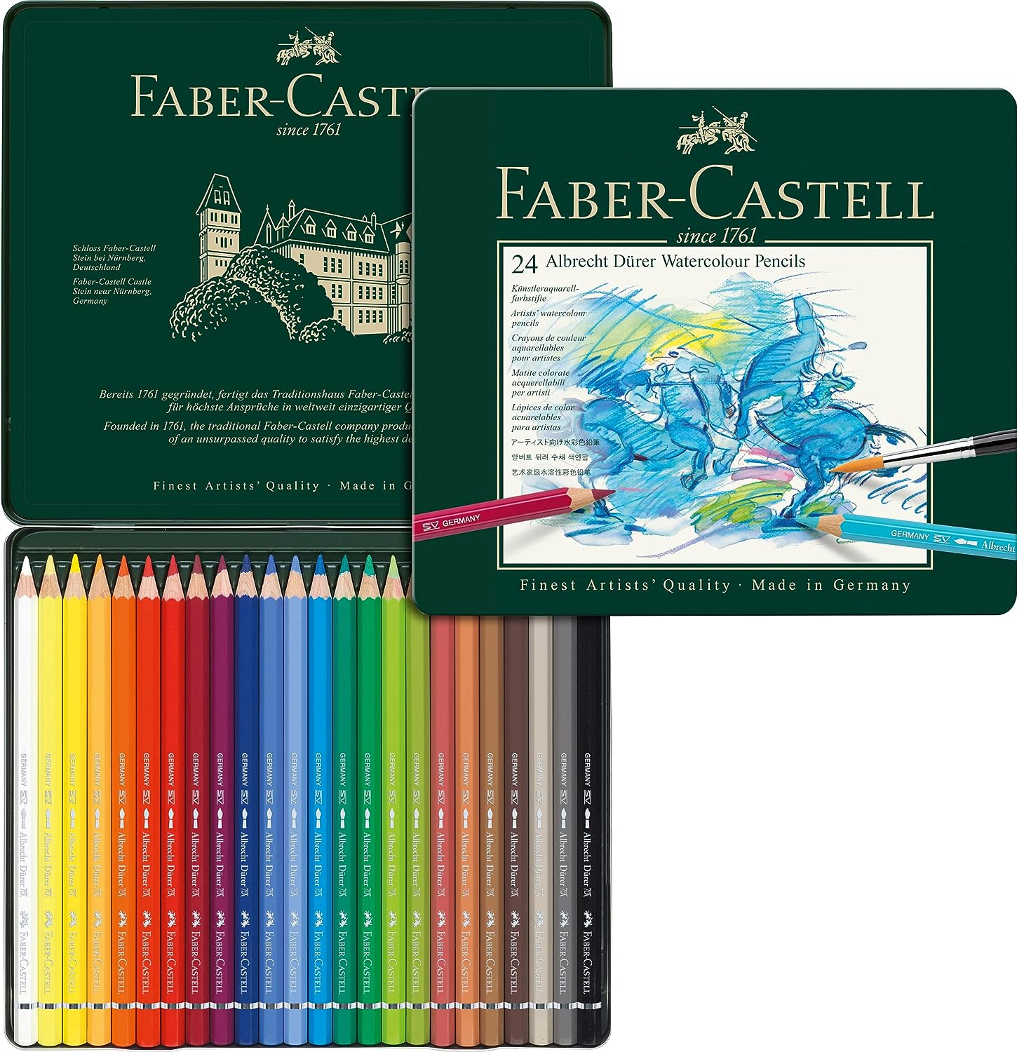Faber-Castell Watercolor Pencil kit