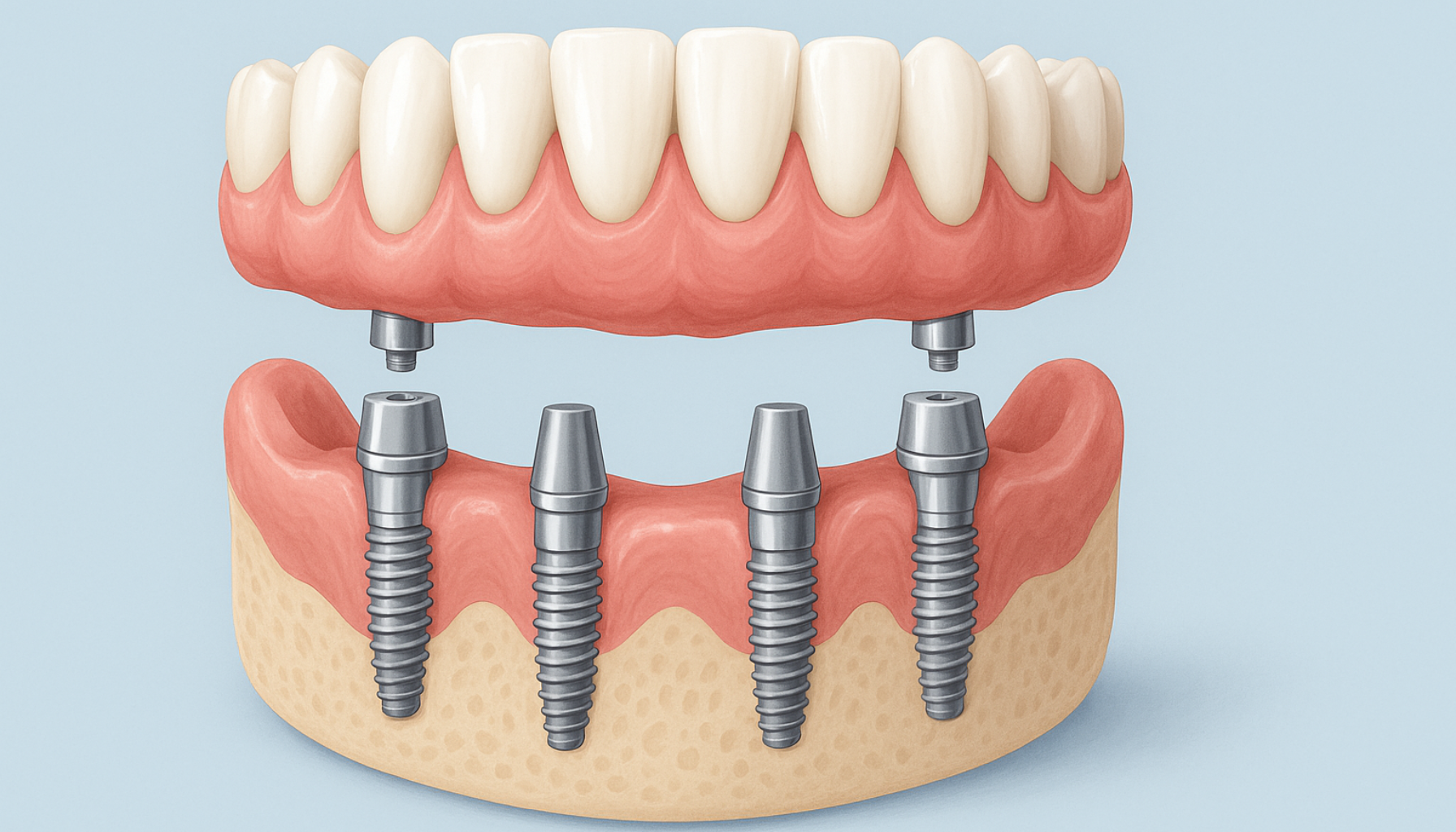 All-on-4: Fast løsning for tannløsning
