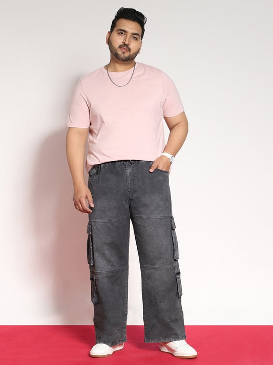 oversized cargo jeans