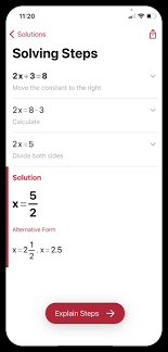 Apps to do math homework