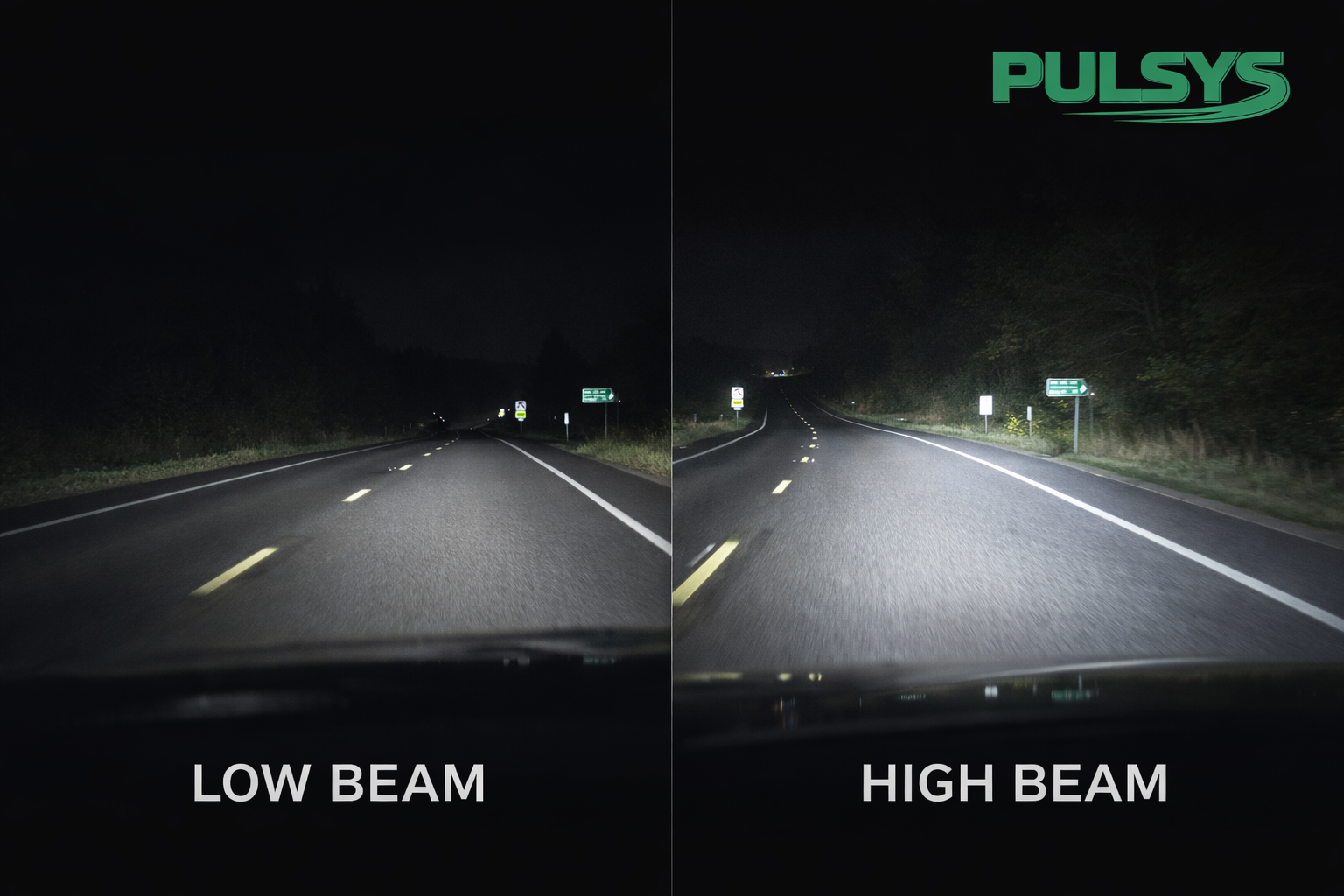 low beam vs high beam