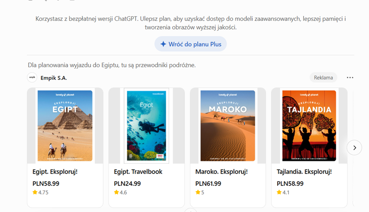Reklamy w ChatGPT – jak działają ChatGPT Ads i co zmieniają w marketingu?