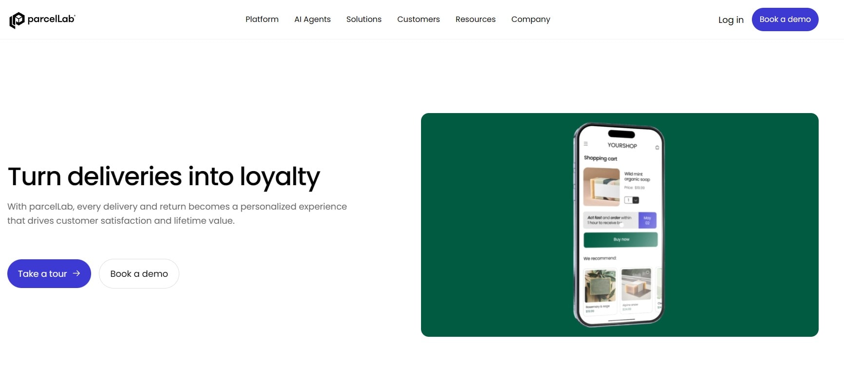 Shipup alternative: parcelLab