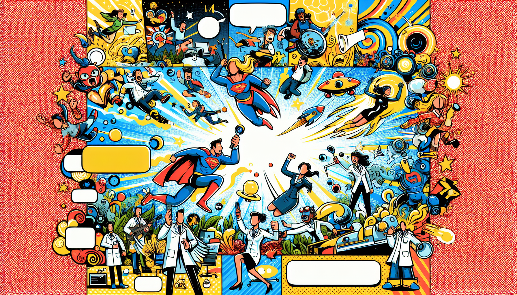 Zappos Employee Handbook cover page with a comic book theme