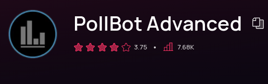 PollBot advanced icon