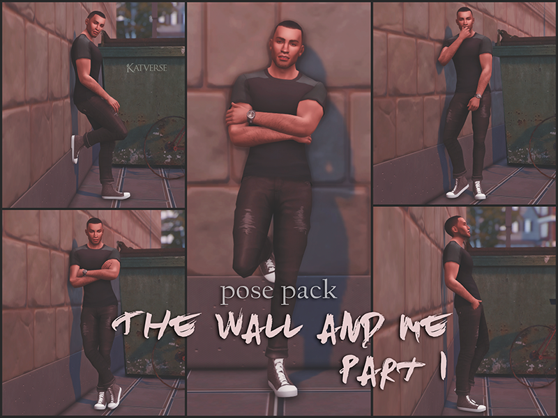The Wall and Me Pose Pack