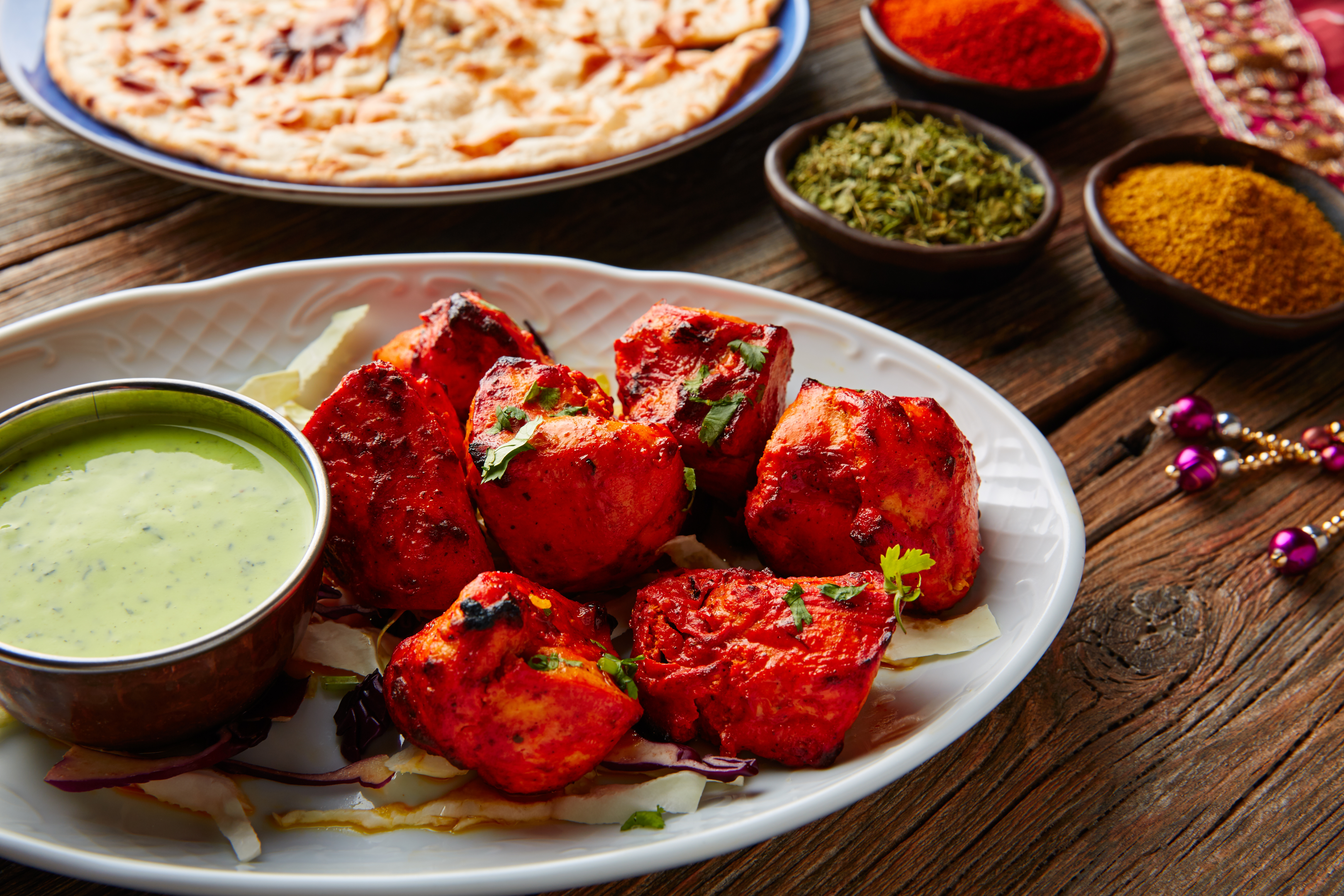 Tandoori Tikka order from Himalaya Granville, perfect for an Indian Dinner Party at home