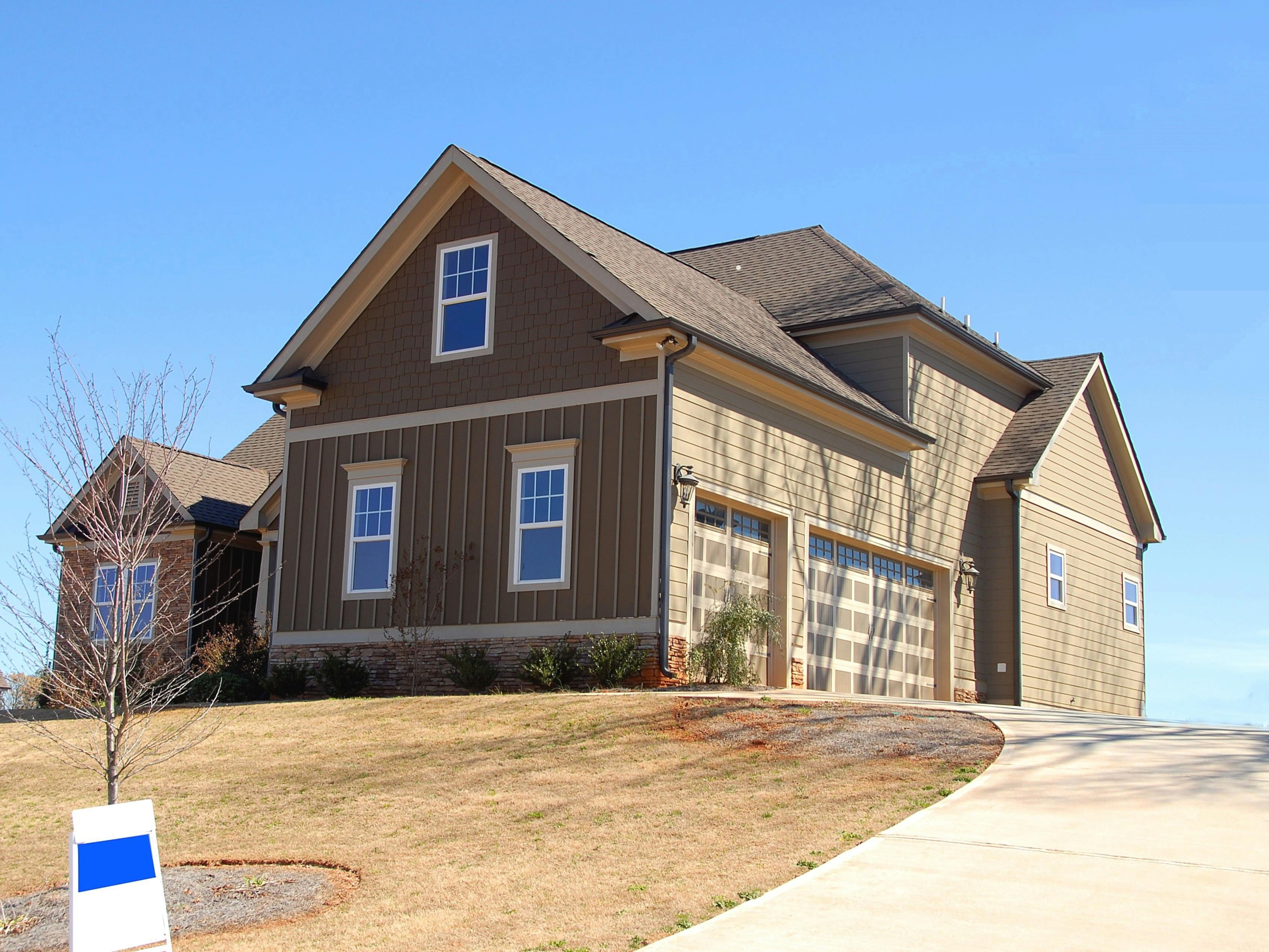 Single family house owned by real estate investor. 