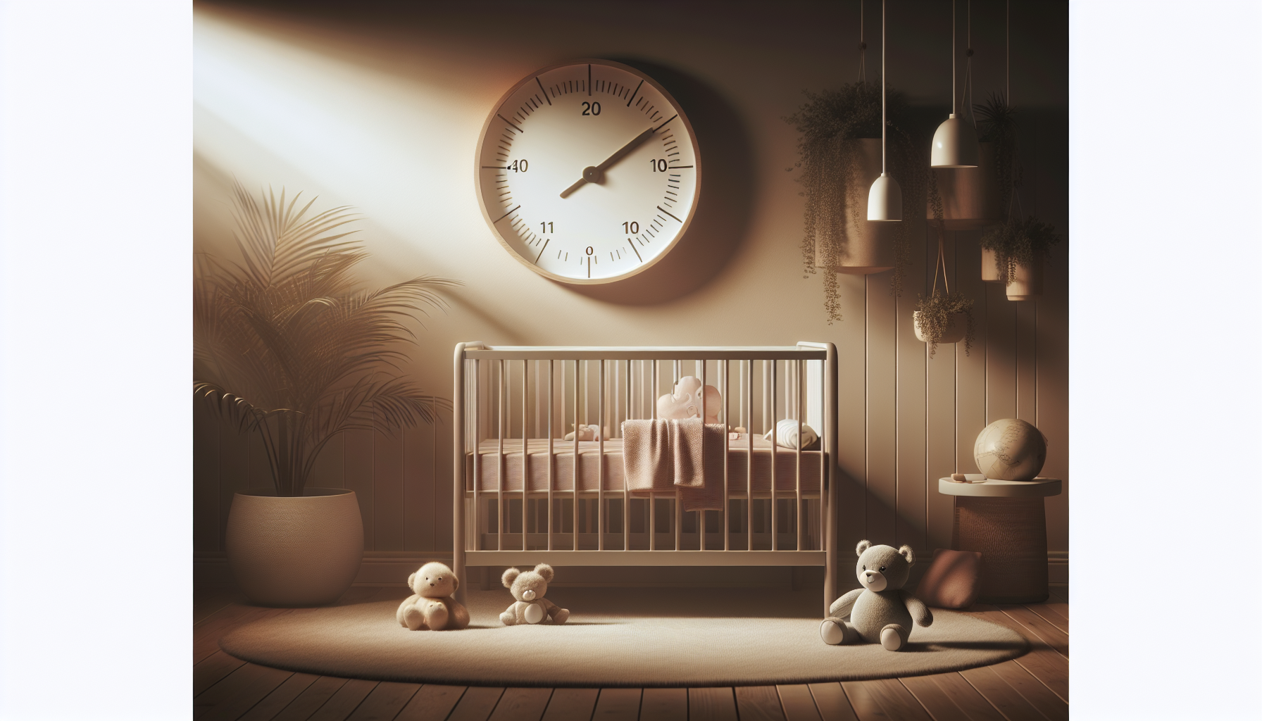 Maintaining safe room temperature for baby