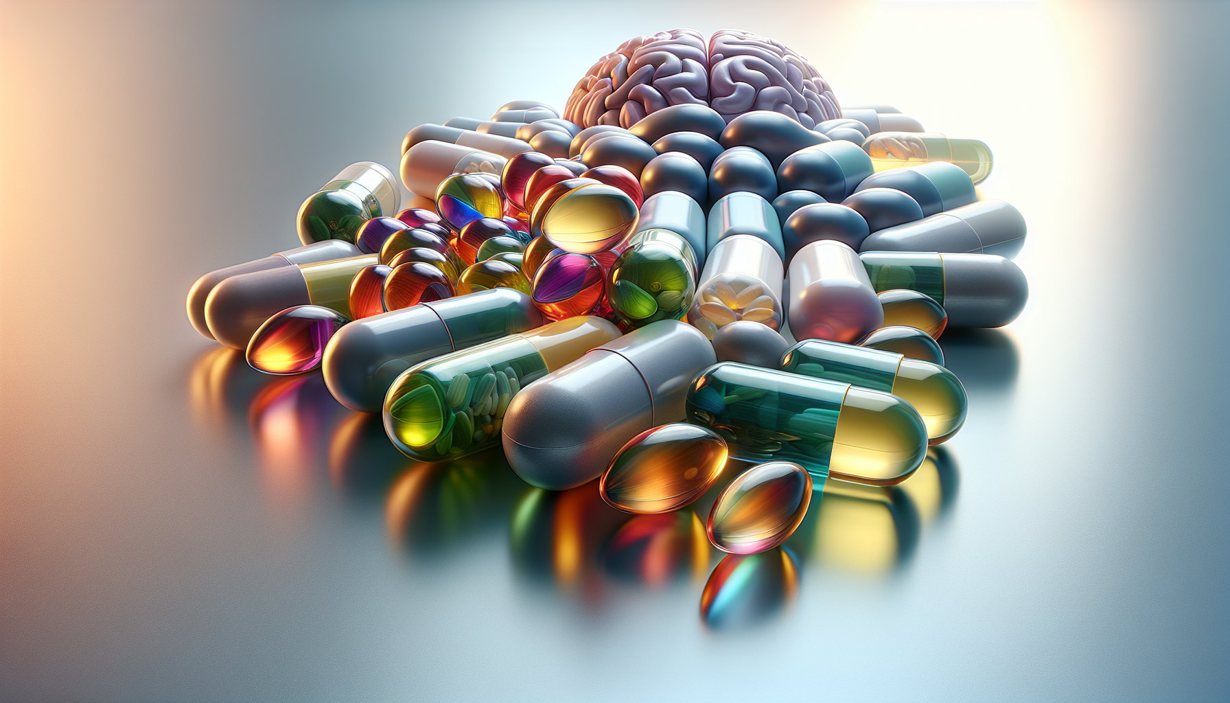 Various brain health supplements