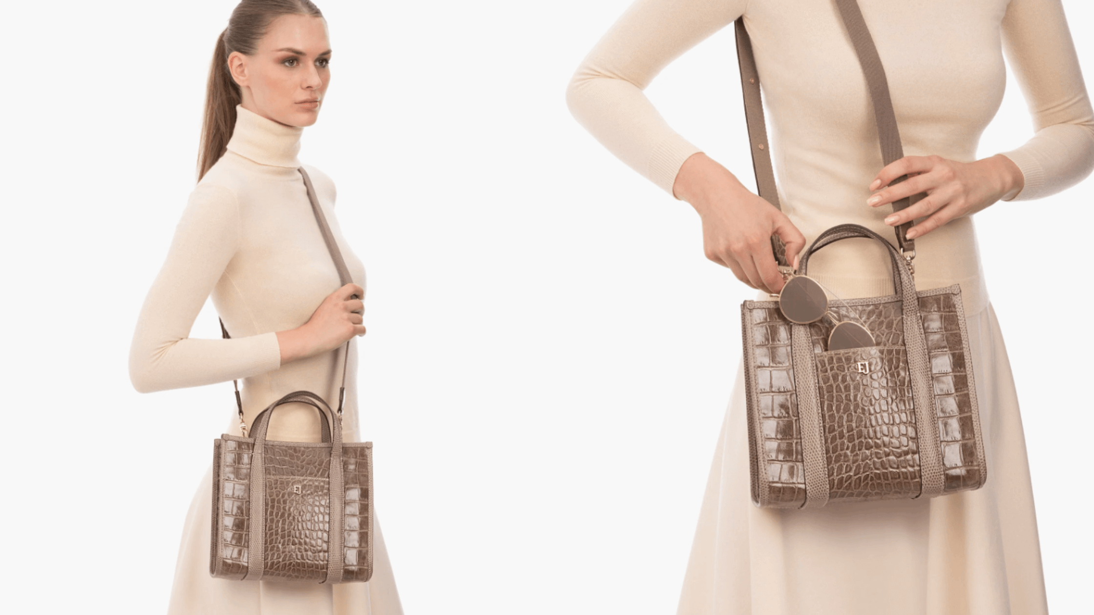 Medium bucket bag: Toto leather bag