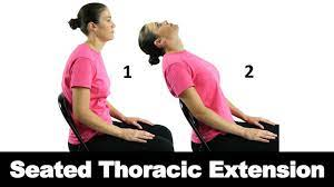 Seated Thoracic Extension - Ask Doctor Jo - YouTube