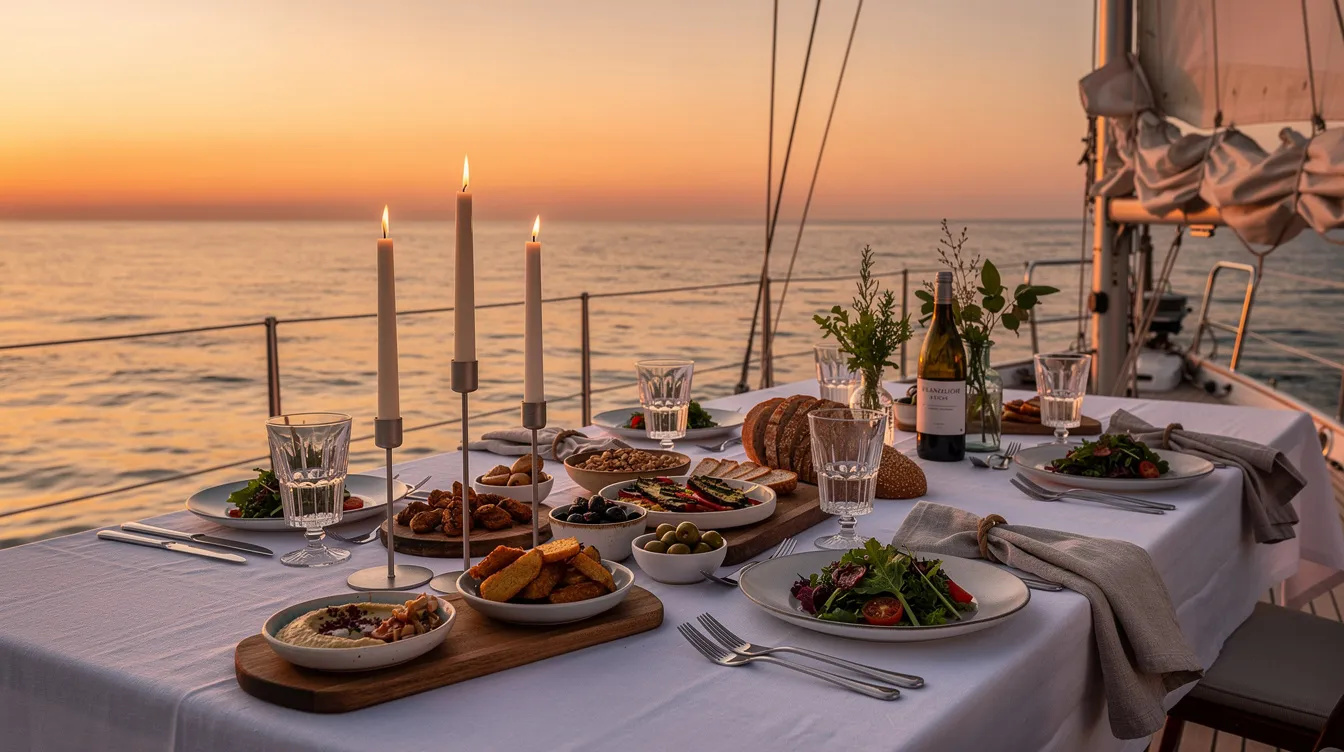 Vegan essen: Genussvoll pflanzlich – auch beim Candlelight-Dinner auf dem Lago Maggiore