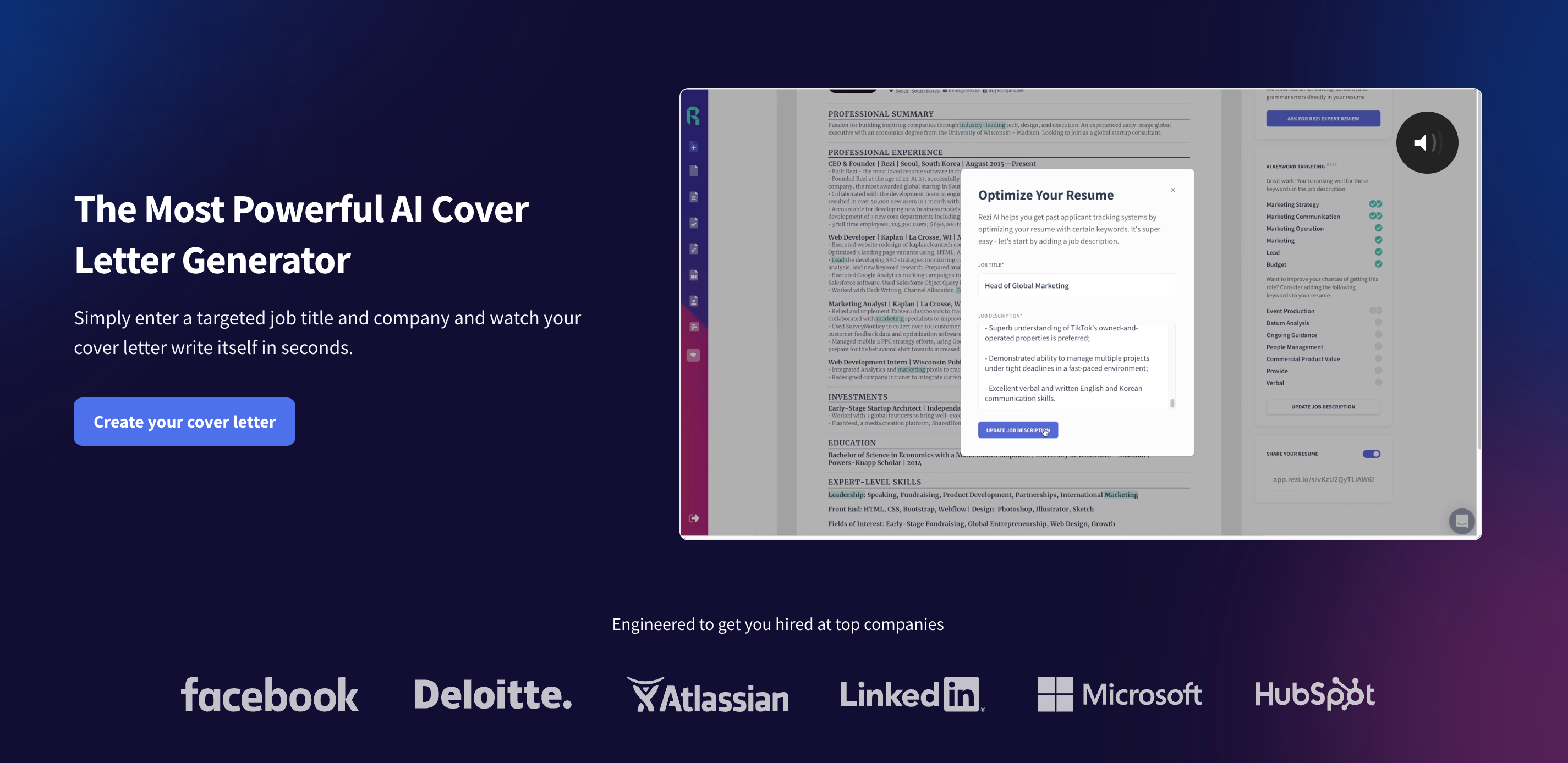 best ai cover letter writer