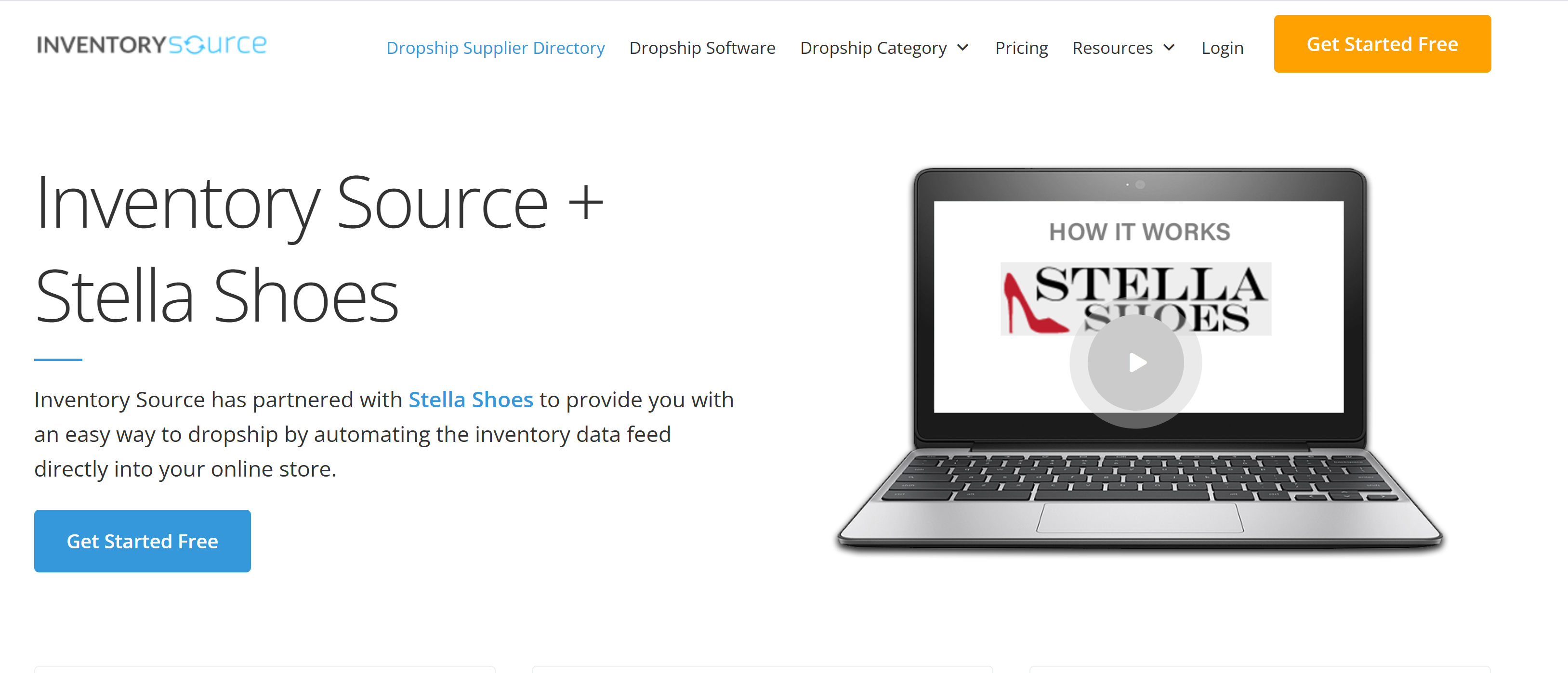 dropshipping shoes with sell the trend and inventory source