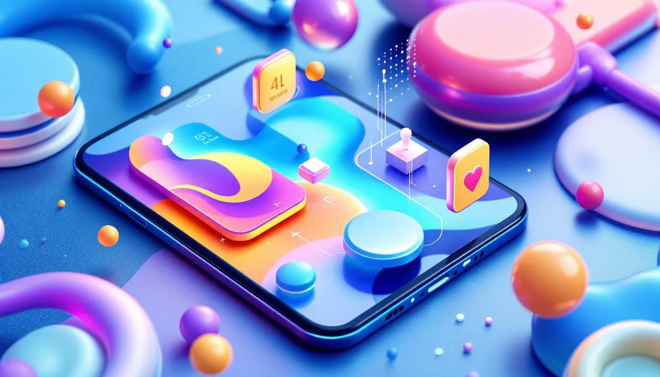 Des créations partagées sur Behance par des graphistes.