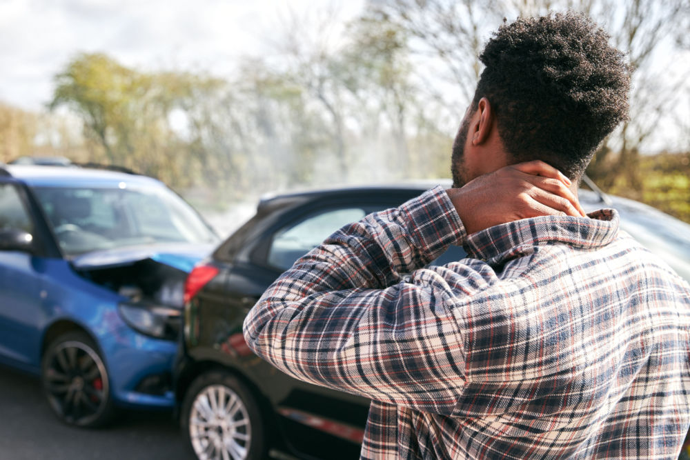 neck pain after a rear end car accident