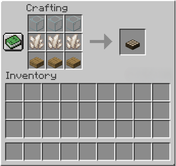 Recipe daylight detector Minecraft
