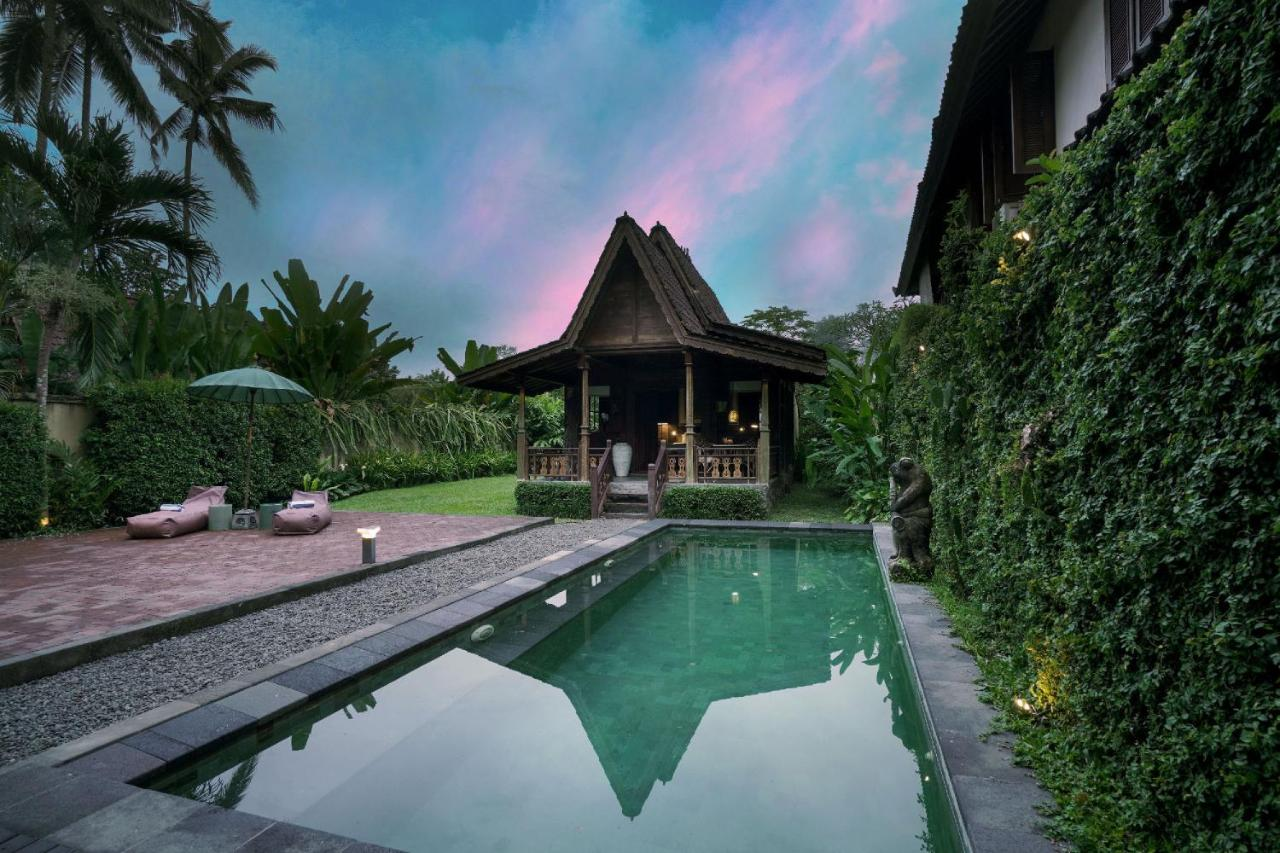 luxury private villa with pool in ubud 