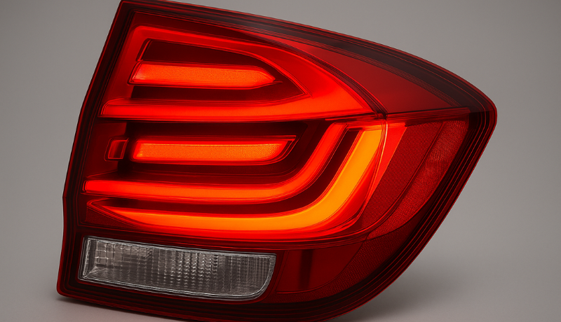 LED tail light assembly for better store credit