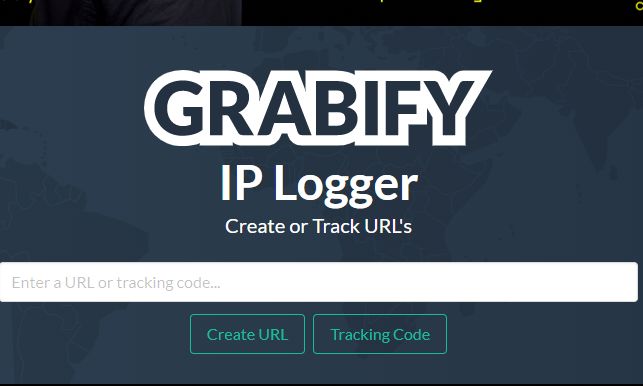 Creating a URL on the grabify website