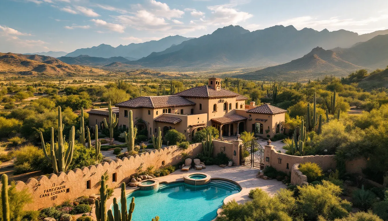 A scenic view of a property in Mexico, illustrating the concept of land ownership for Americans.