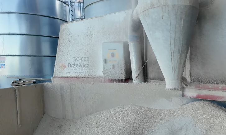 Suszenie kukurydzy w suszarni