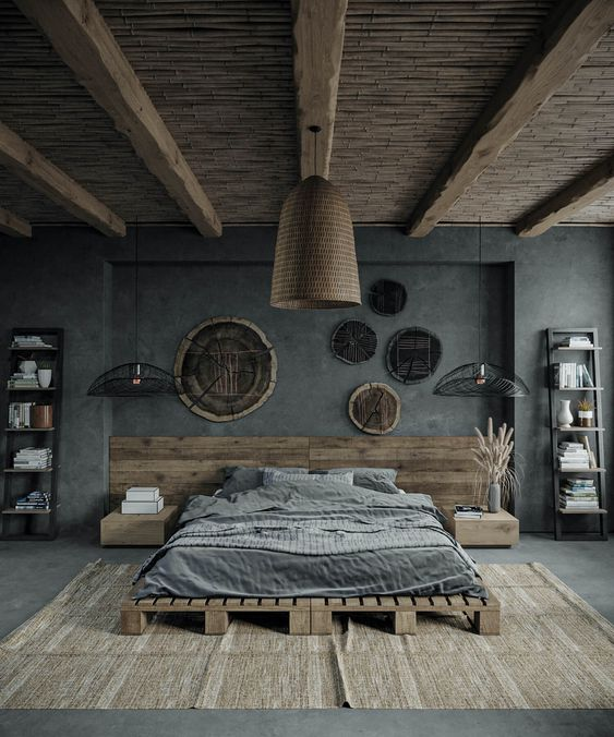 Grey with Rustic Timber